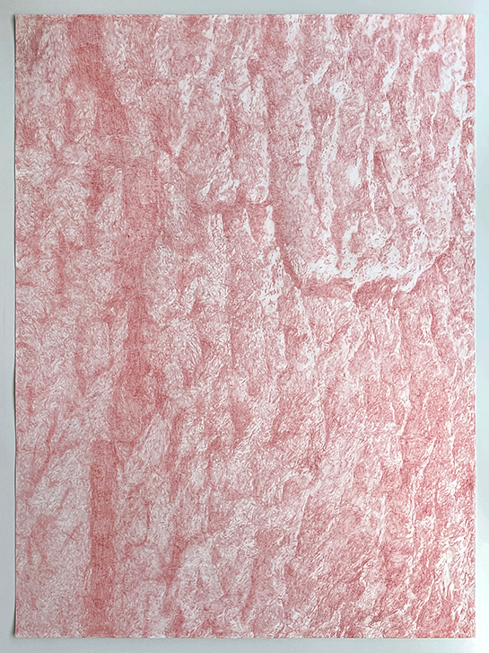 Abstract artwork installation